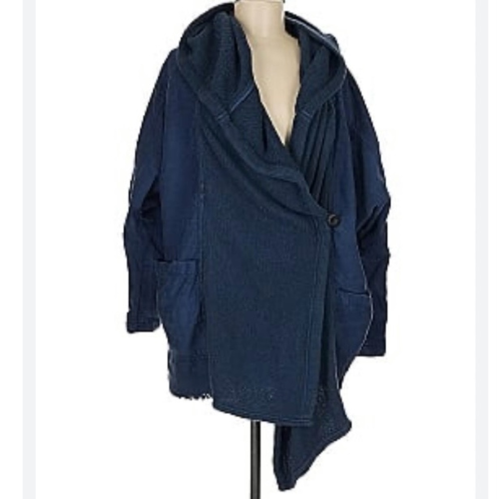 Free People Textured Knit Jacket